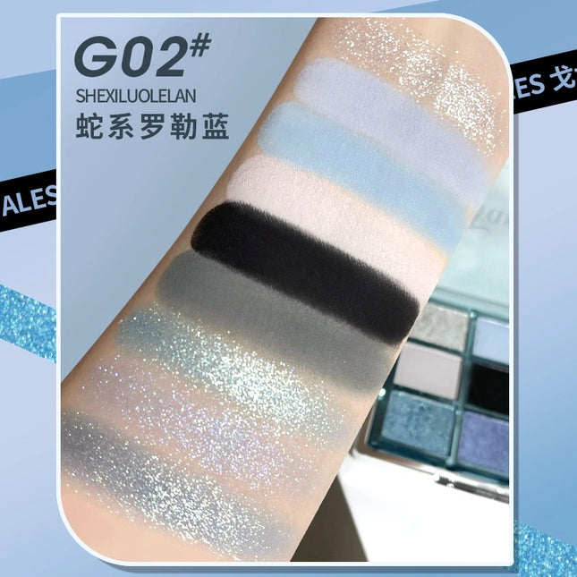 GOGOTALES - Glaze Tinting Eyeshadow Palette 10.8g