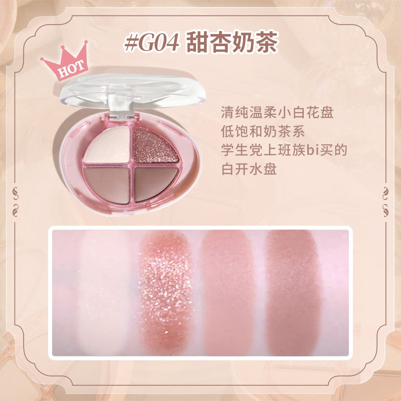 GOGO TALES Glittering Colourful Eyeshadow Palette GT733