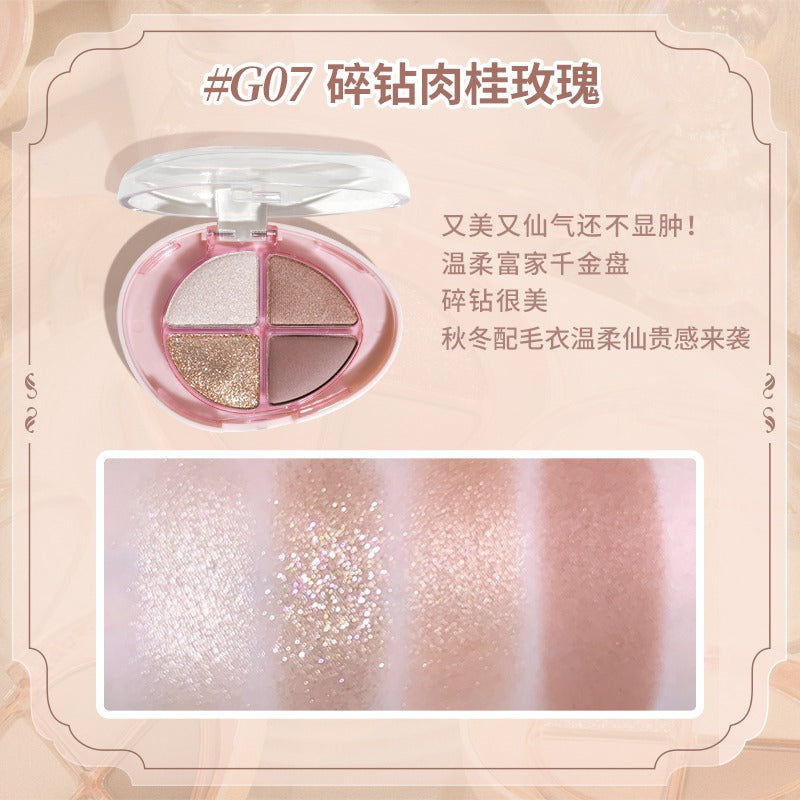 GOGO TALES Glittering Colourful Eyeshadow Palette GT733