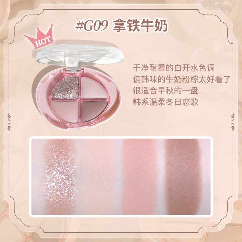 GOGO TALES Glittering Colourful Eyeshadow Palette GT733