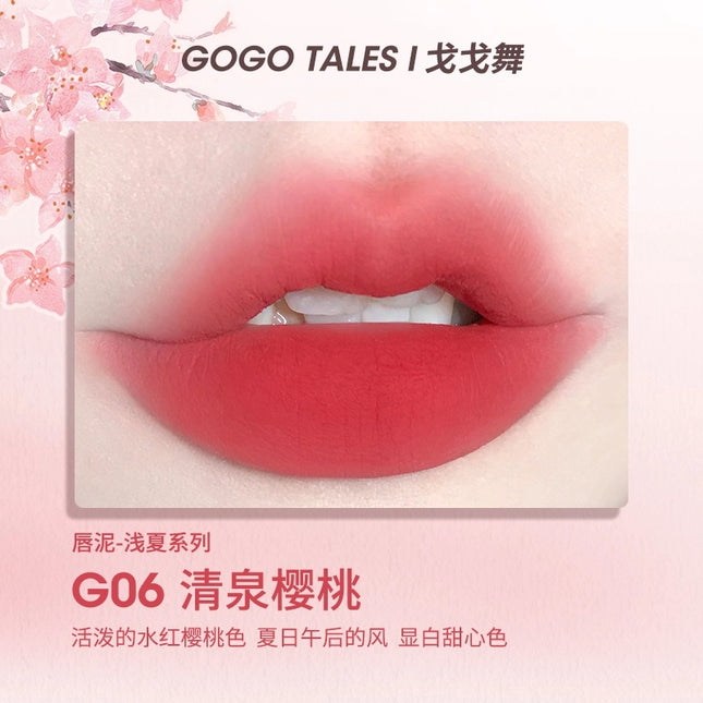 GOGOTALES - Thin Mud Gauze Lip Glaze 2.4g