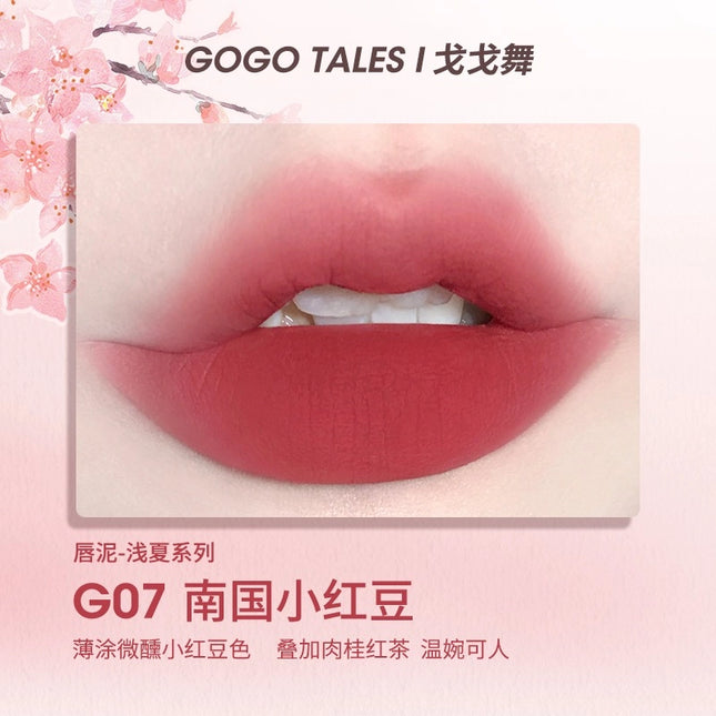 GOGOTALES - Thin Mud Gauze Lip Glaze 2.4g