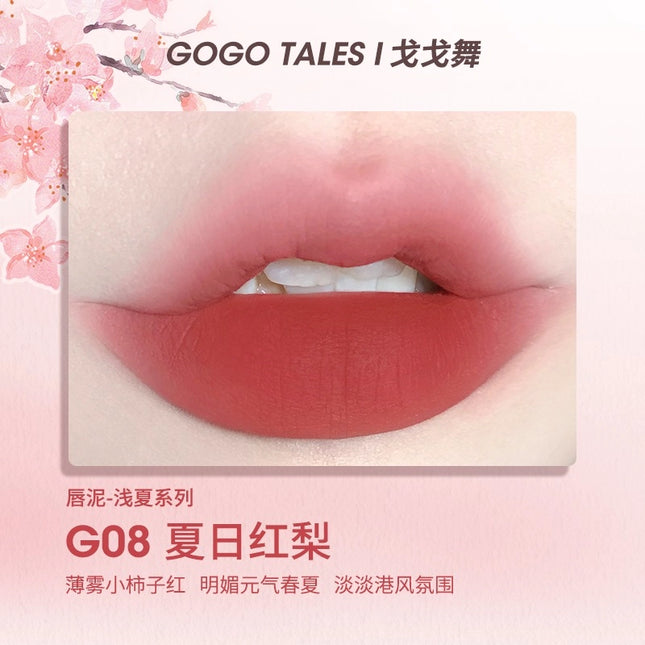 GOGOTALES - Thin Mud Gauze Lip Glaze 2.4g