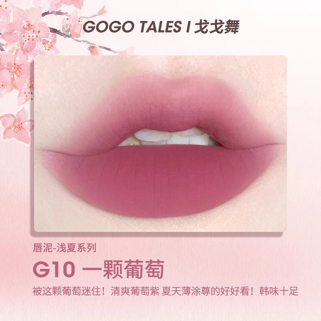 GOGOTALES - Thin Mud Gauze Lip Glaze 2.4g
