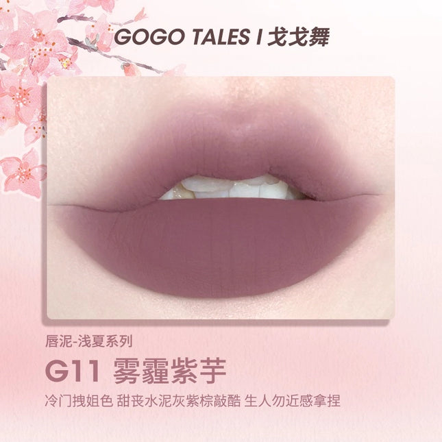 GOGOTALES - Thin Mud Gauze Lip Glaze 2.4g
