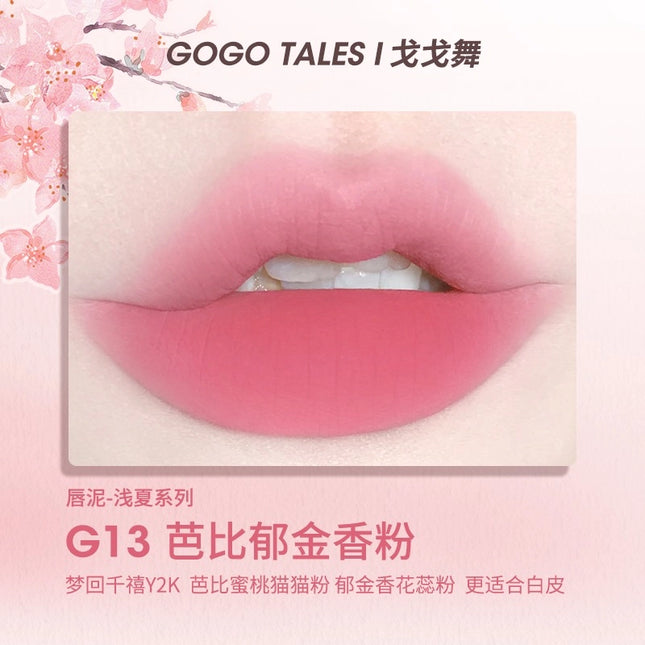 GOGOTALES - Thin Mud Gauze Lip Glaze 2.4g
