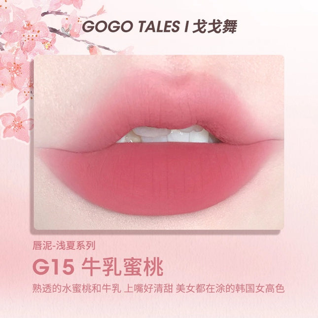 GOGOTALES - Thin Mud Gauze Lip Glaze 2.4g