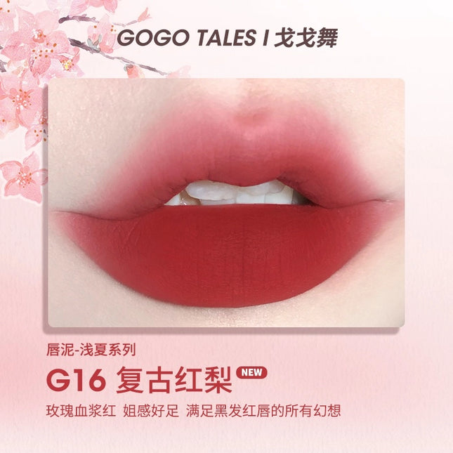 GOGOTALES - Thin Mud Gauze Lip Glaze 2.4g