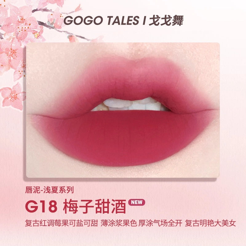 GOGO TALES Thin Mud Gauze Lip Glaze GT476A