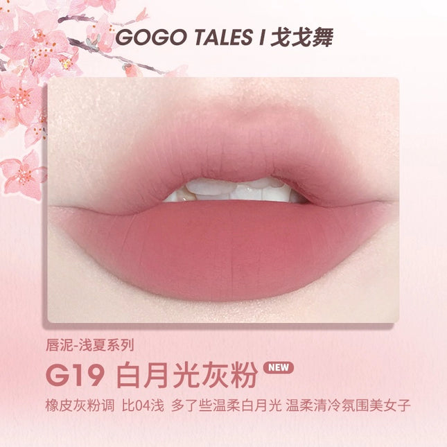GOGOTALES - Thin Mud Gauze Lip Glaze 2.4g