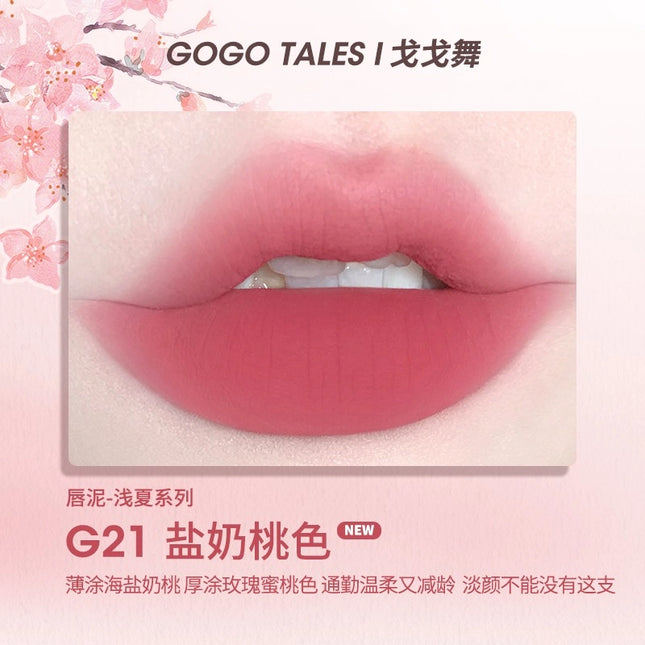 GOGOTALES - Thin Mud Gauze Lip Glaze 2.4g