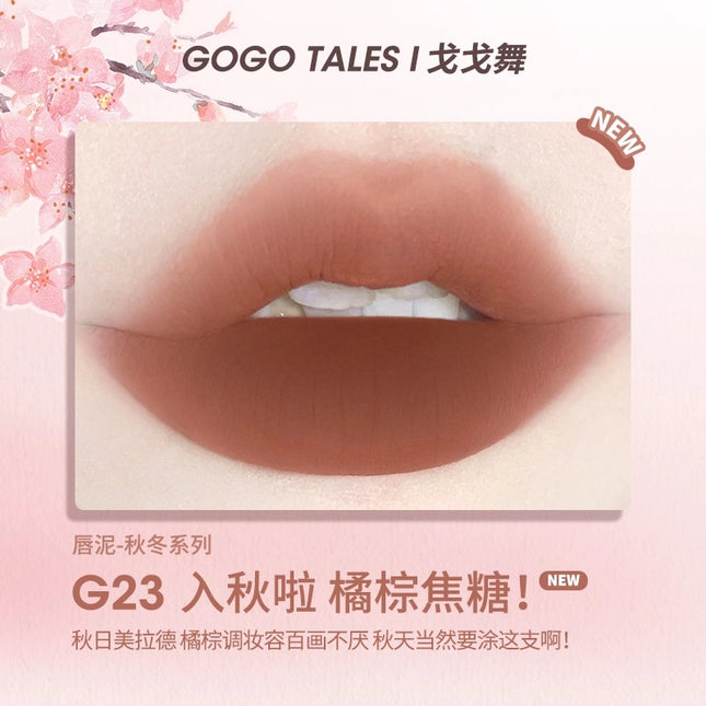 GOGOTALES - Thin Mud Gauze Lip Glaze 2.4g
