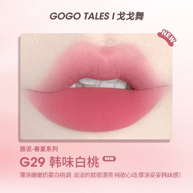 GOGOTALES - Thin Mud Gauze Lip Glaze 2.4g
