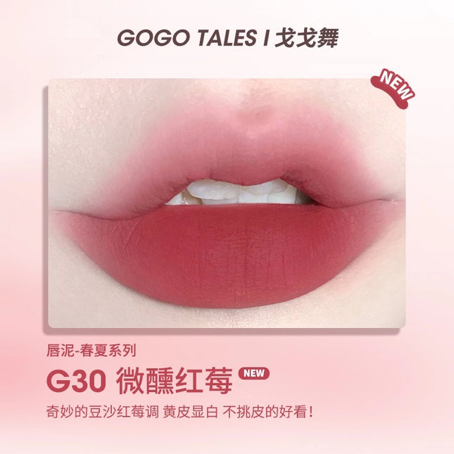 GOGOTALES - Thin Mud Gauze Lip Glaze 2.4g