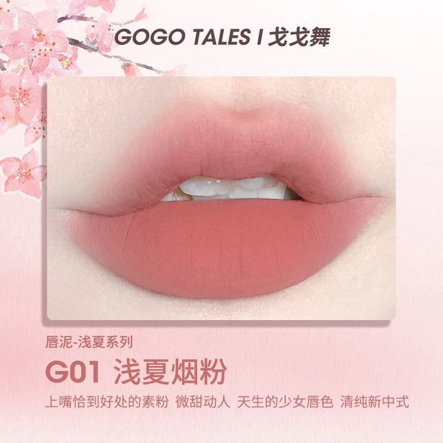 GOGOTALES - Thin Mud Gauze Lip Glaze 2.4g