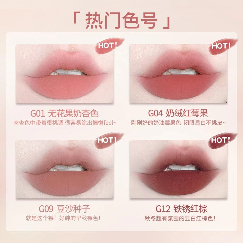 GOGO TALES Velvet Mist Longwear Lip Mud GT728