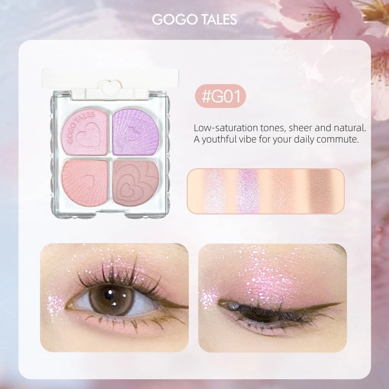 GOGOTALES - Velvet Secret Language Eyeshadow Palette 6.4g