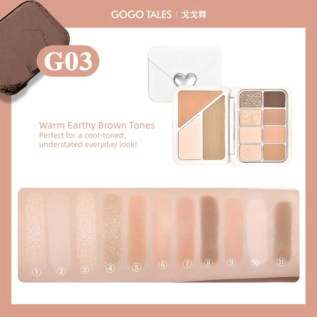 GOGOTALES - Shy Sweetness Comprehensive Powder Palette 19.6g