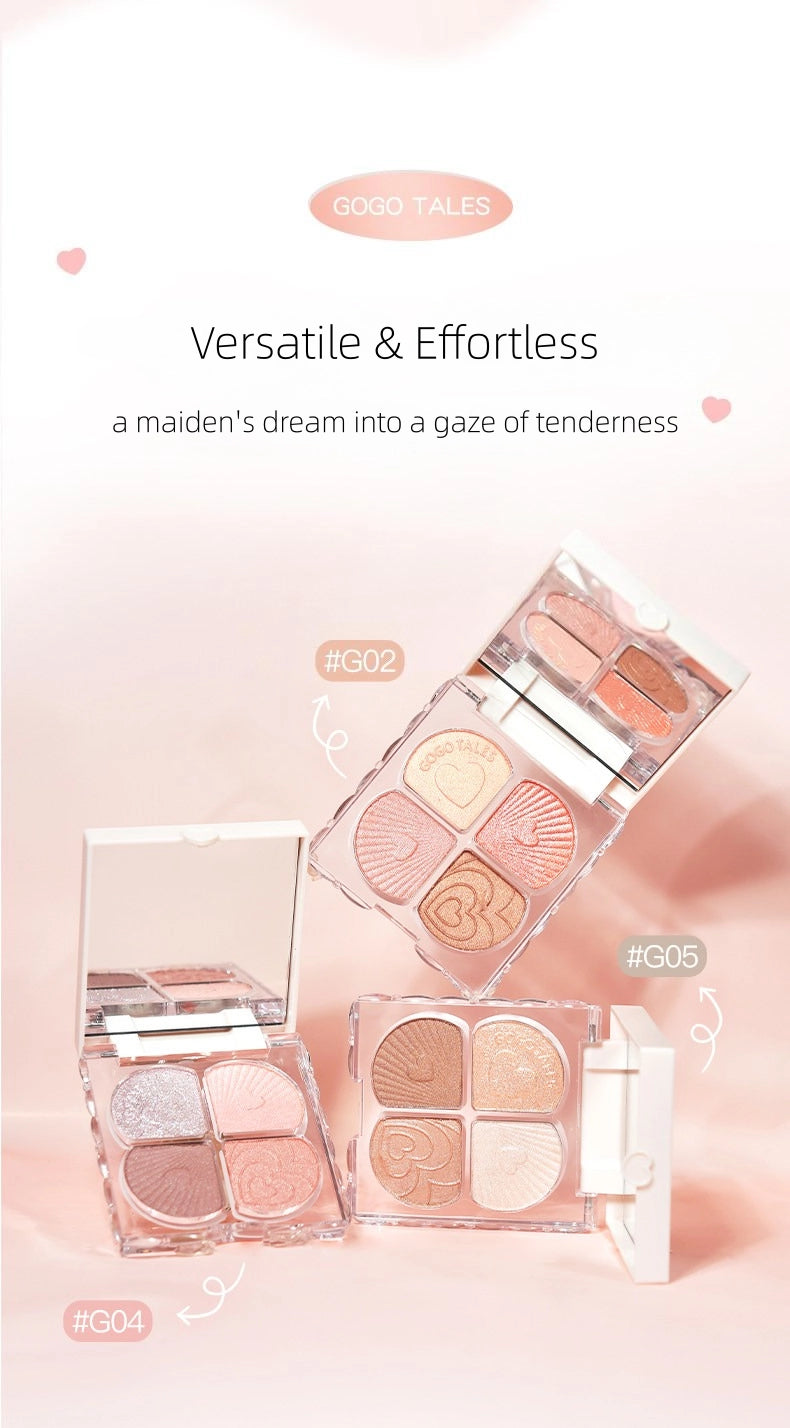 GOGOTALES - Velvet Secret Language Eyeshadow Palette 6.4g