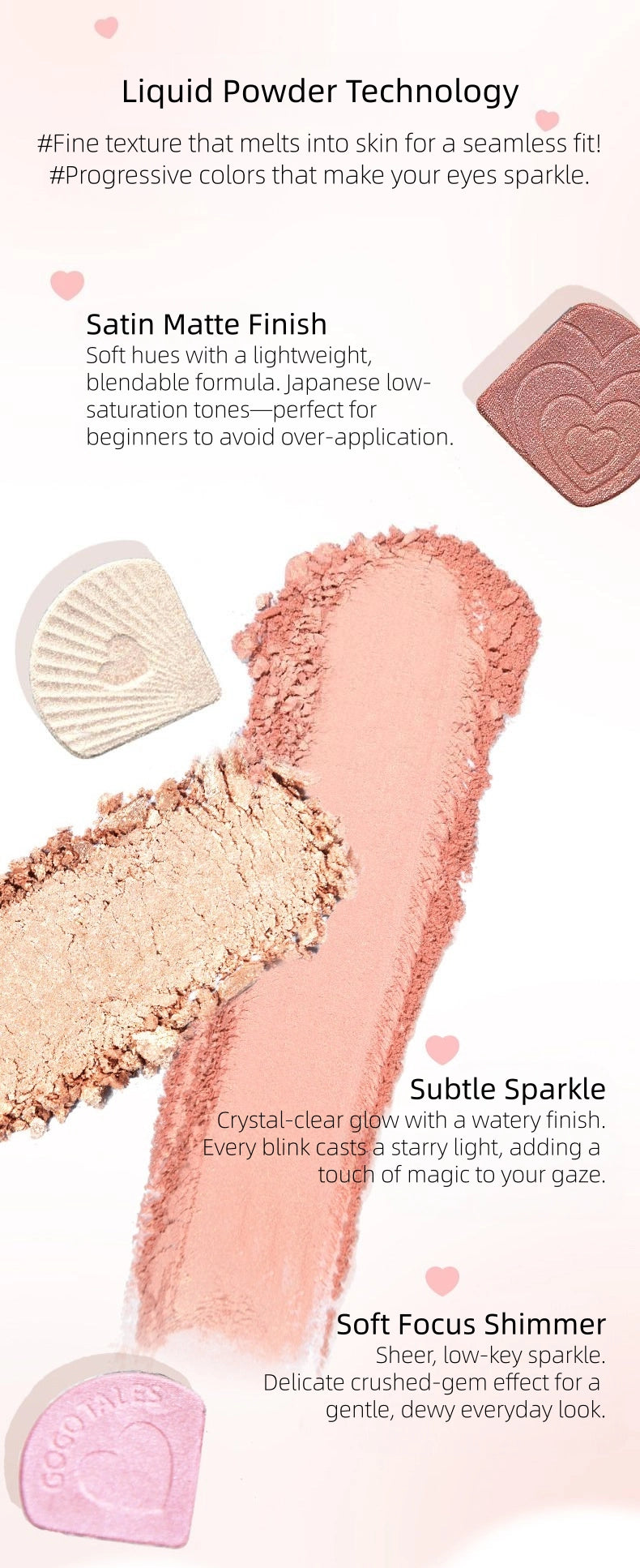 GOGOTALES - Velvet Secret Language Eyeshadow Palette 6.4g