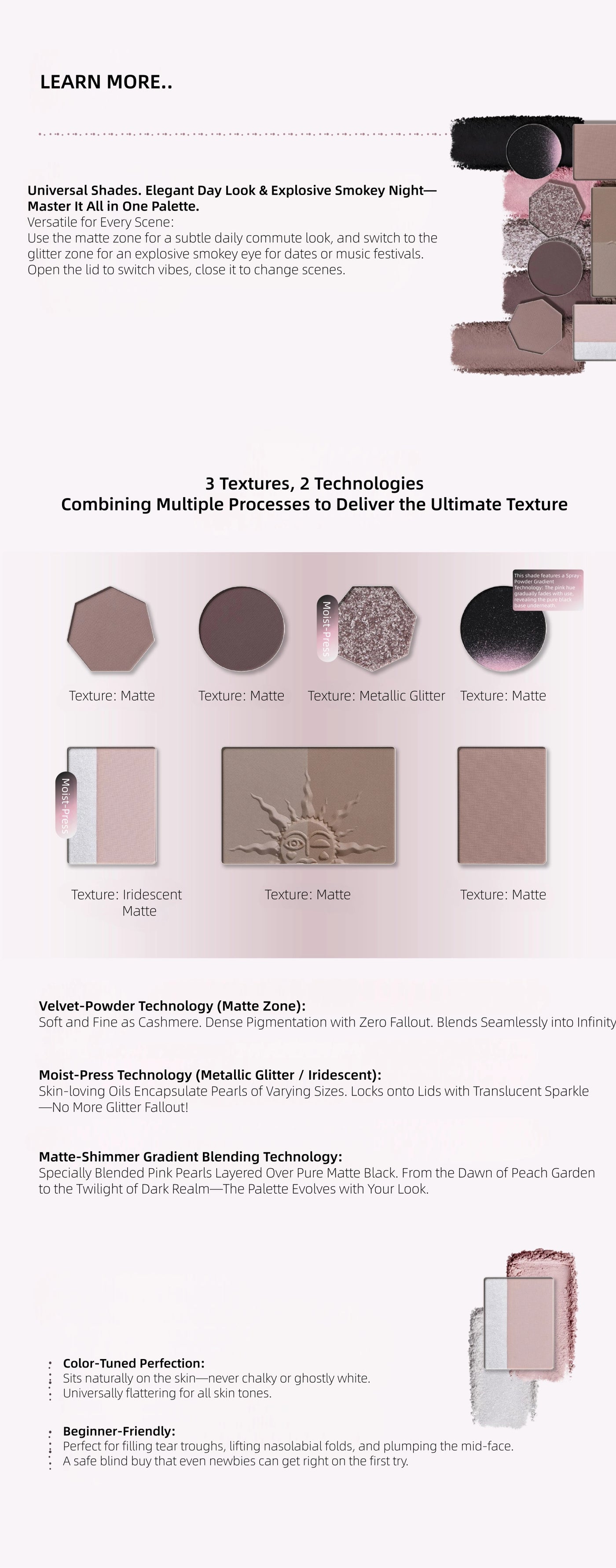 GirlCult - The Peach Blossom Spring Complex Face Palette