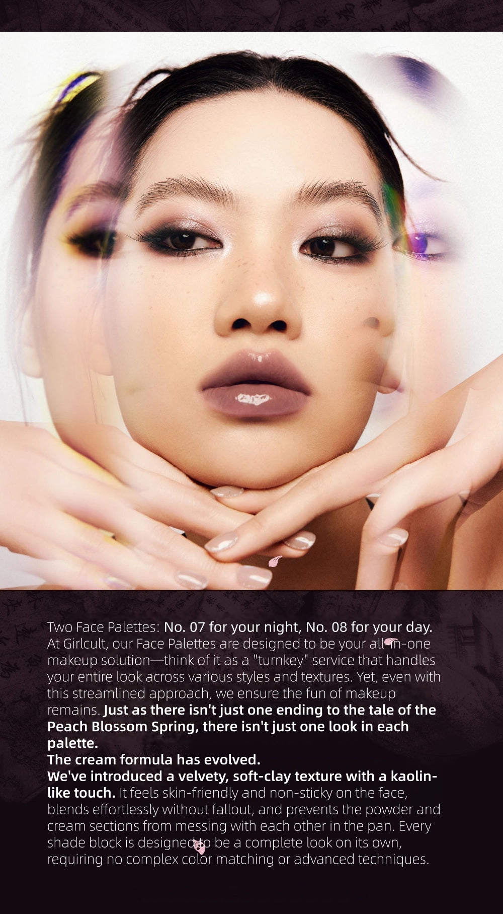 GirlCult - The Peach Blossom Spring Complex Face Palette