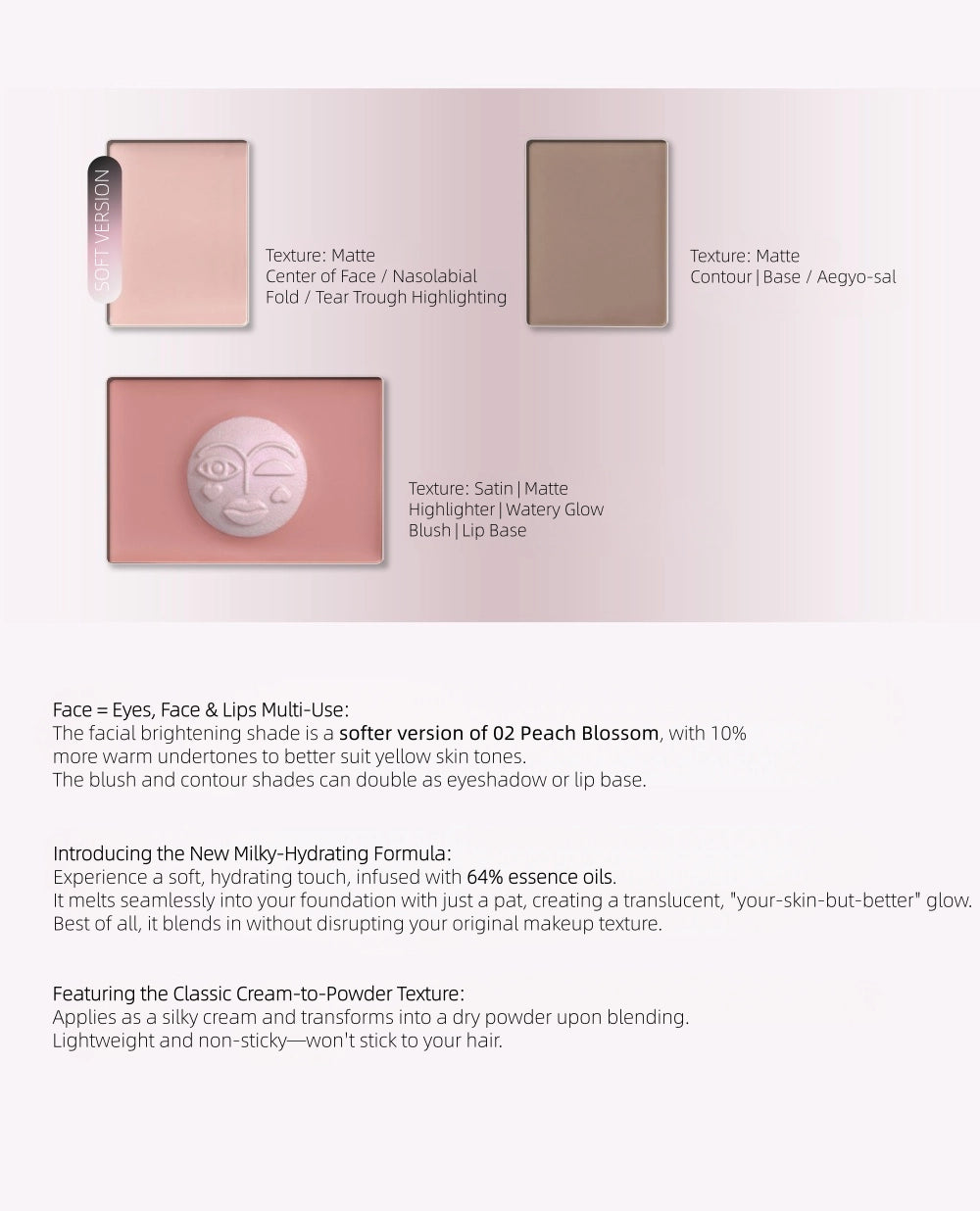 GirlCult - The Peach Blossom Spring Complex Face Palette