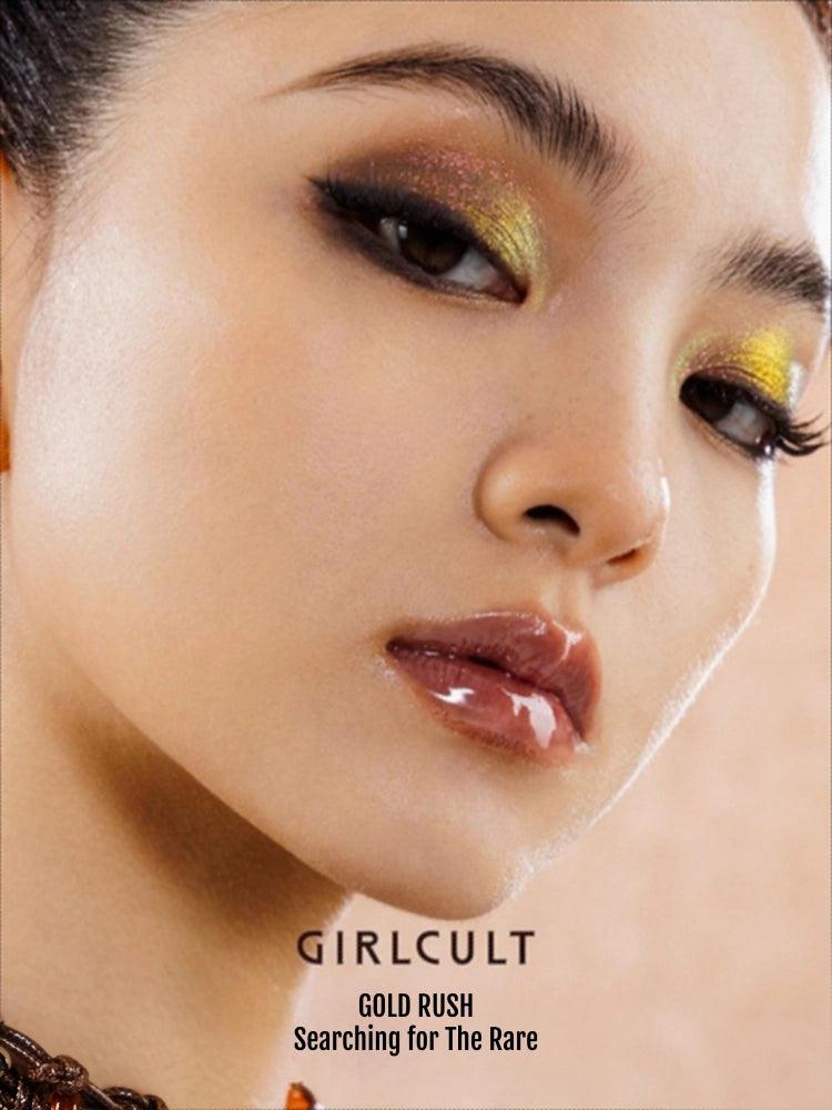 Girlcult 4 Colors Eyeshadow Palette Gold Rush GC037