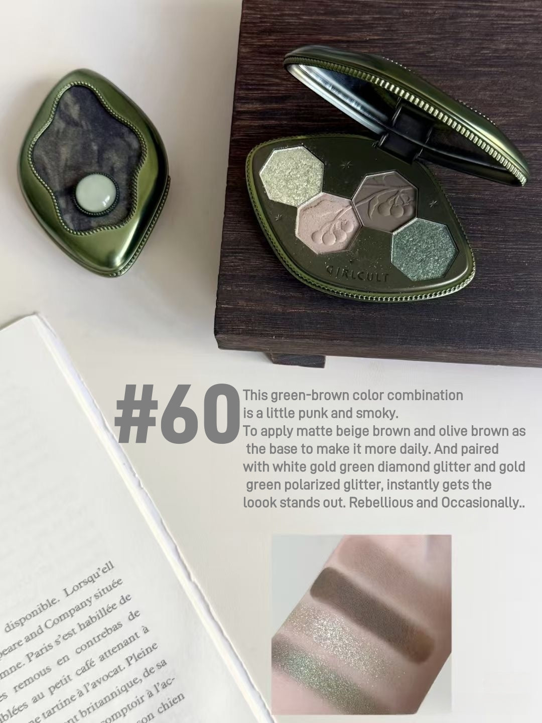 Girlcult Compendium of Materia Medica 4 Colors Eyeshadow Palette 3.6g