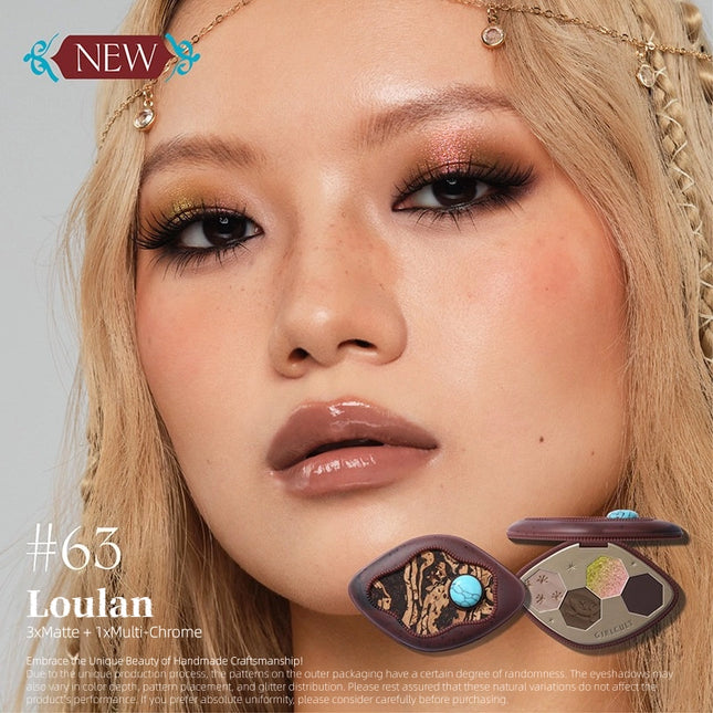 Girlcult - Loulan Bohemian Eyeshadow Palette 4.8g