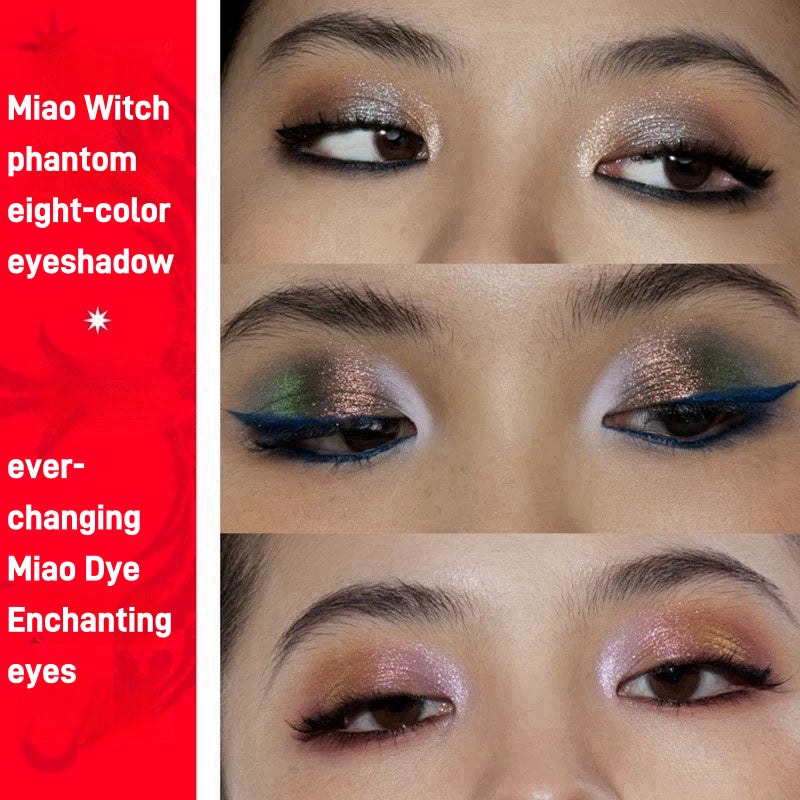 GirlCult - 8 Colors Eyeshadow Palette Miaowu 8g