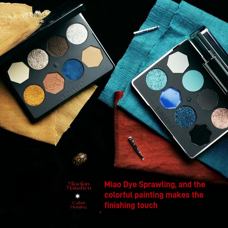 GirlCult - 8 Colors Eyeshadow Palette Miaowu 8g