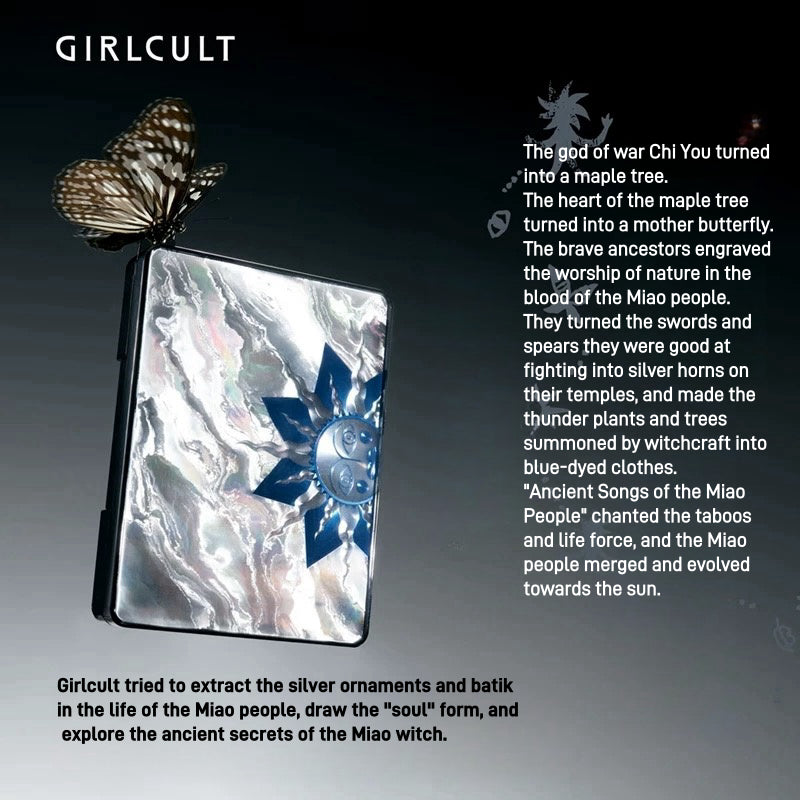 GirlCult - 8 Colors Eyeshadow Palette Miaowu 8g