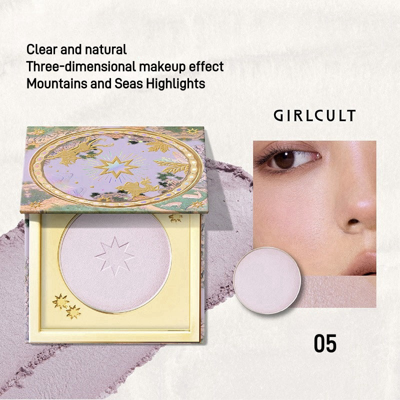 GirlCult - Mountains and Seas Highlighter Contouring 3.3g