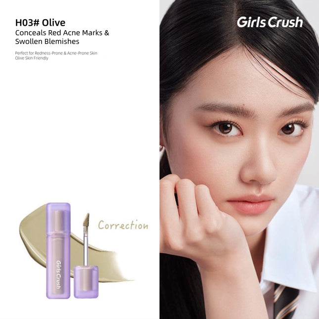 GirlsCrush - Long-Wear Liquid Concealer｜Oil Skin Formula 8g