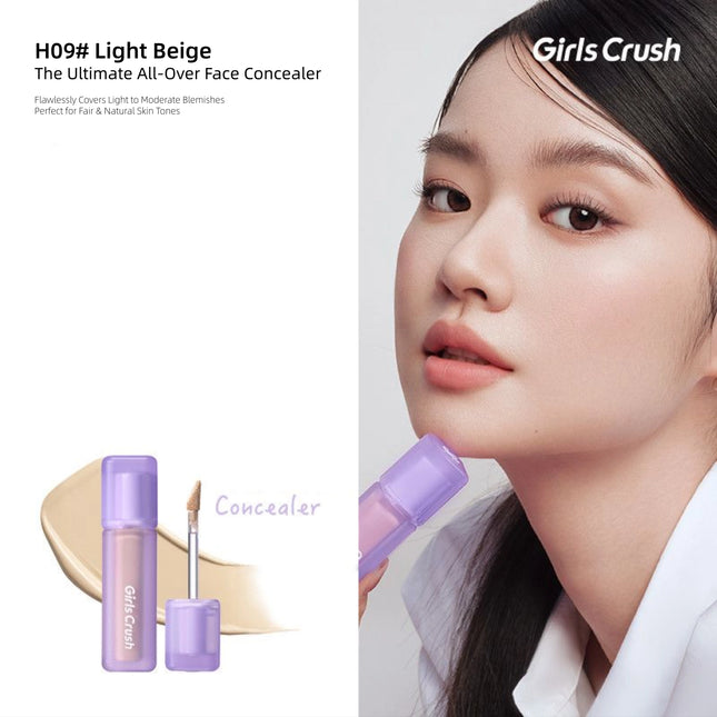GirlsCrush - Long-Wear Liquid Concealer｜Oil Skin Formula 8g