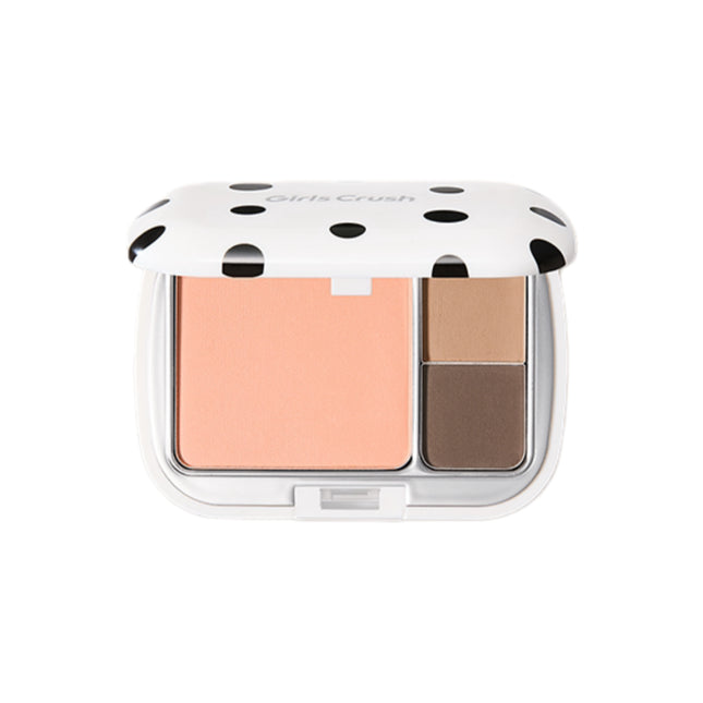 Girlscrush - Polka Dot Multi Eye and Cheek Palette 8g