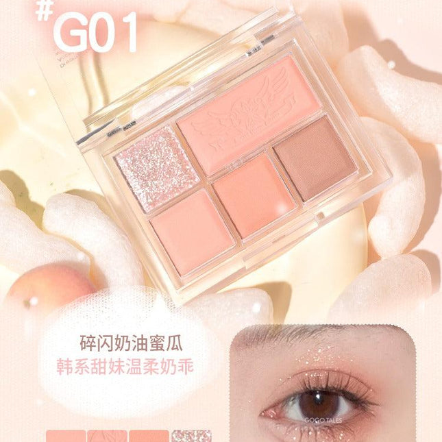 GOGOTALES - 5 Colors Eyeshadow 10g