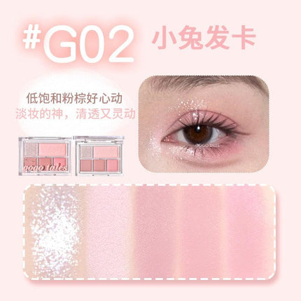 GOGO TALES 5 Colors Eyeshadow GT630