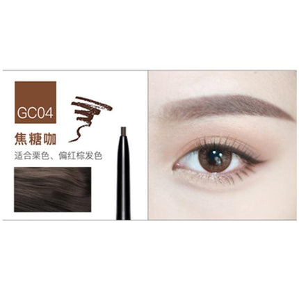 Gracebabi Eyebrow Pencil N Eyebrow Brush GB002 - Chic Decent