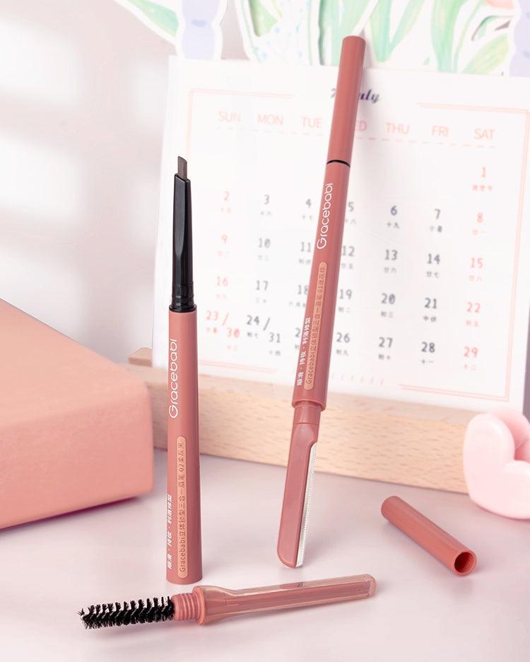 Gracebabi Multi Function Eyebrow Pencil GB006 - Chic Decent