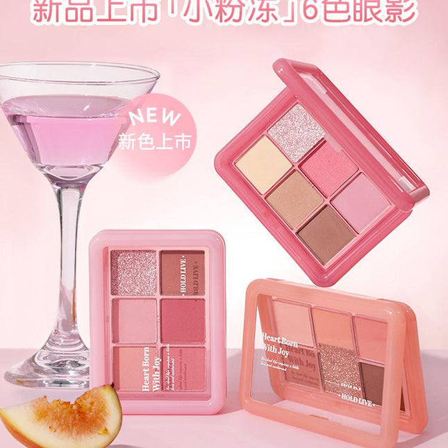 HOLDLIVE - 6 Colors Eye Shadow 9g