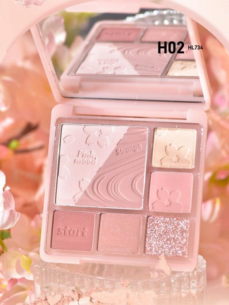 HOLD LIVE Pink Mist Dream Blush N Eyeshadow Palette HL734