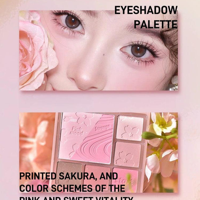 HOLDLIVE - Pink Mist Dream Blush N Eyeshadow Palette 14g