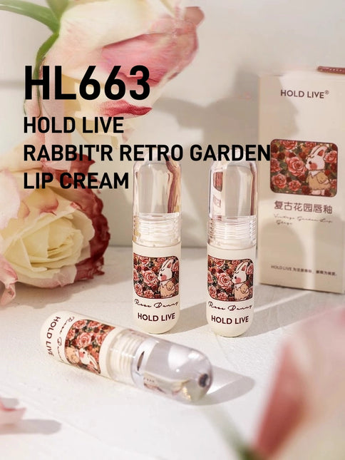 HOLD LIVE Rabbit's Retro Garden Lip Cream HL663