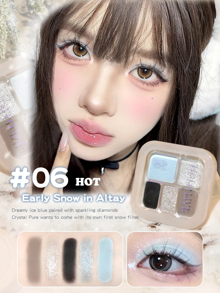 HOLD LIVE Five Colors Eyeshadow HL752