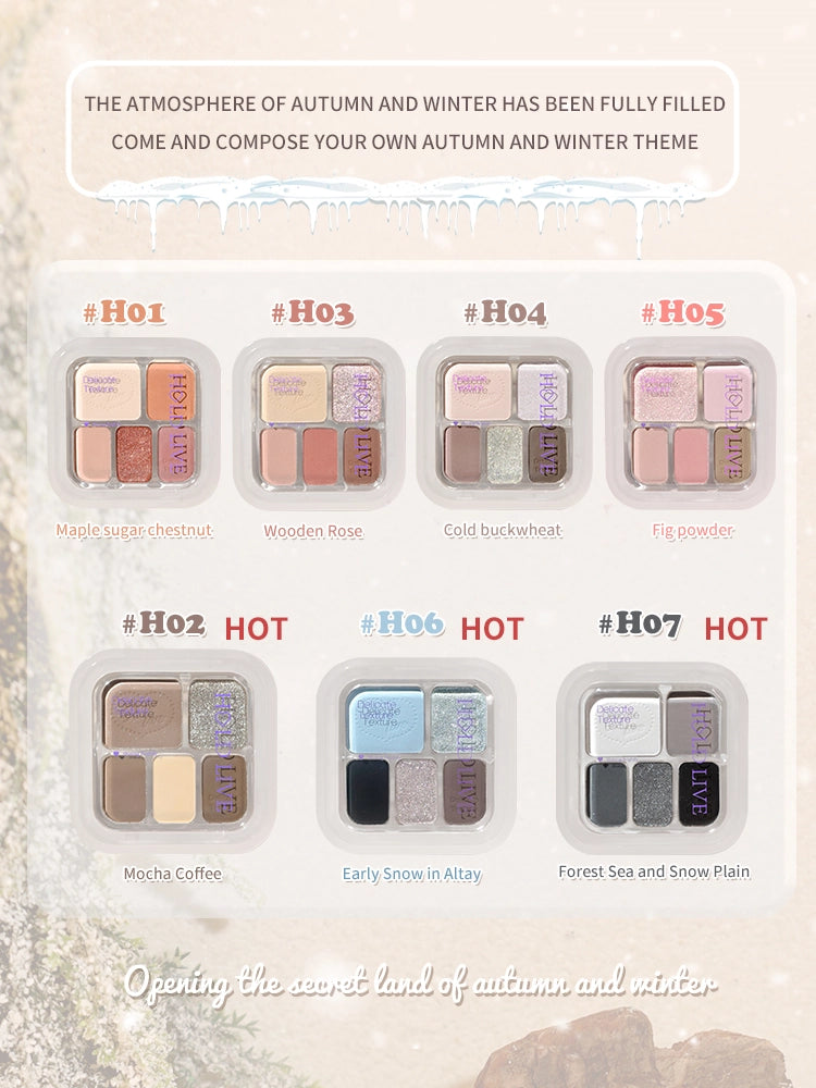 HOLD LIVE Five Colors Eyeshadow HL752