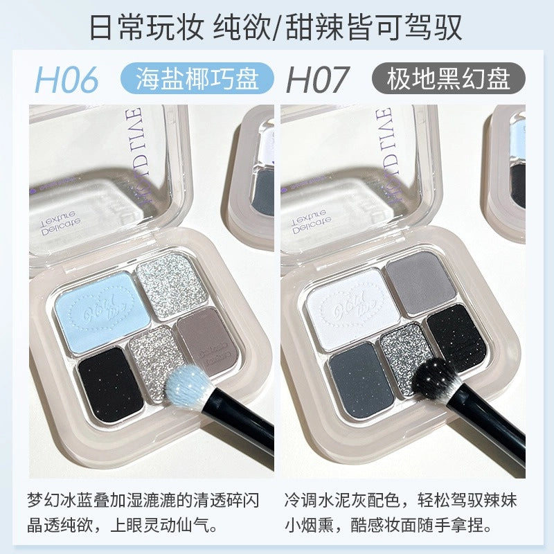 HOLD LIVE Five Colors Eyeshadow HL752