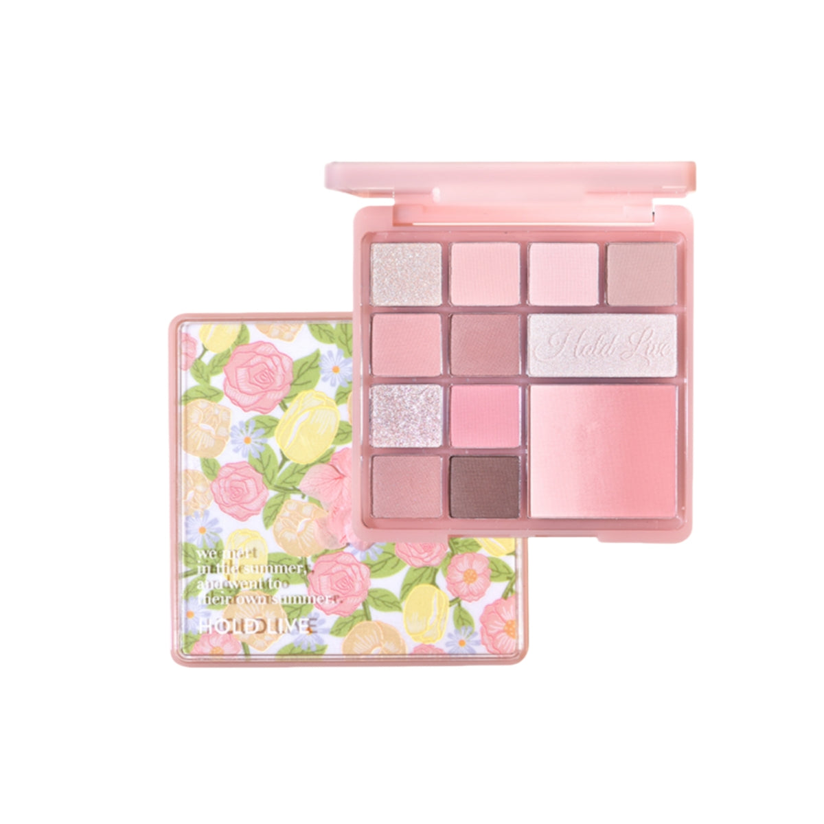 HOLD LIVE Floral Comprehensive Powder Palette 12 Colors HL755