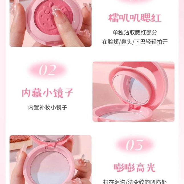 HOLDLIVE - Matte Blush Highlight Palette 9.5g